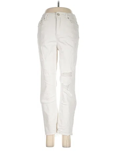 Pre-owned Indigo Rein Jeans In Ivory