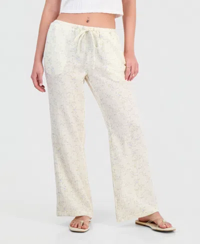 Indigo Rein Juniors' Cotton Gauze Printed Beach Pant In Multi