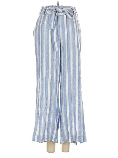 Pre-owned Indigo Rein Linen Pants In Blue