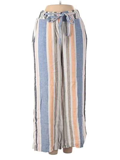 Pre-owned Indigo Rein Linen Pants In Blue