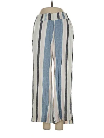 Pre-owned Indigo Rein Linen Pants In Blue