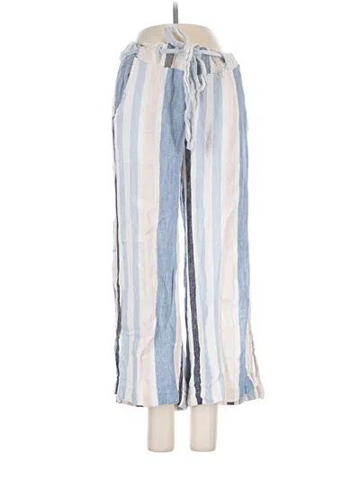 Pre-owned Indigo Rein Linen Pants In Blue