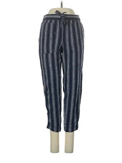 Pre-owned Indigo Rein Linen Pants In Blue