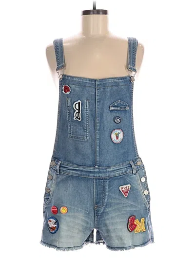 Pre-owned Indigo Rein Overalls In Blue
