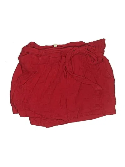 Pre-owned Indigo Rein Shorts In Red