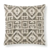 Indigo Road By Egypt Sherrod Dabo Geo Print Square Throw Pillow In Gray