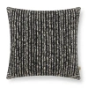 Indigo Road By Egypt Sherrod Remel Abstract Cotton Rich Square Throw Pillow In Black