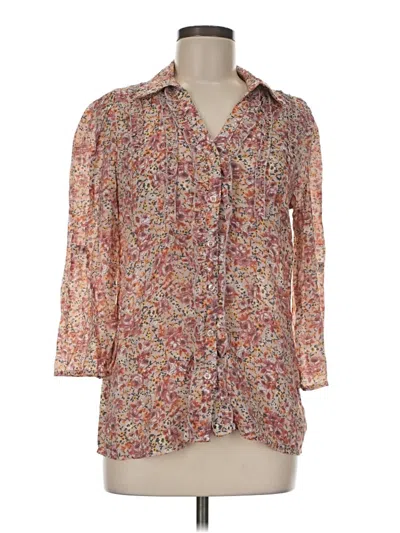 Pre-owned Indigo Rose 3/4 Sleeve Blouse In Pink
