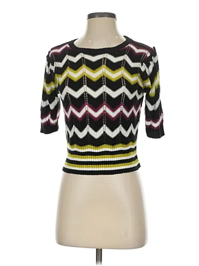 Pre-owned Indigo Rose Cardigan Sweater In Yellow