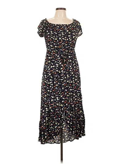 Pre-owned Indigo Rose Casual Dress In Black