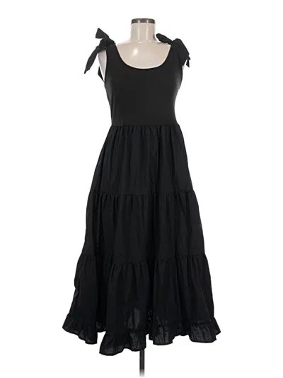 Pre-owned Indigo Rose Casual Dress In Black