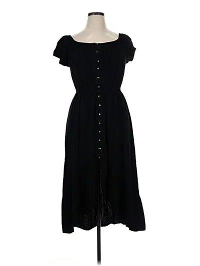 Pre-owned Indigo Rose Casual Dress In Black