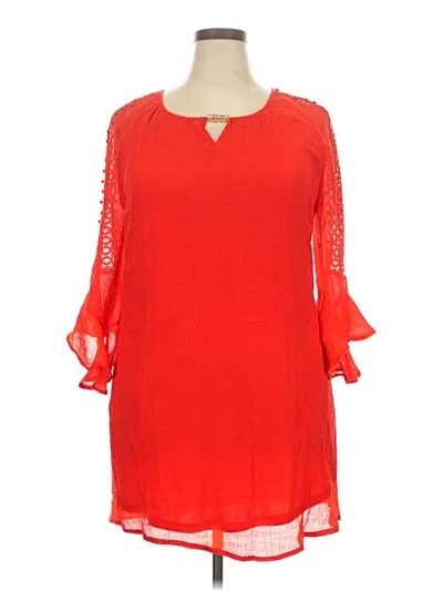 Pre-owned Indigo Rose Casual Dress In Red