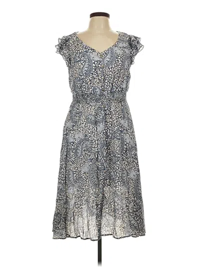 Pre-owned Indigo Rose Cocktail Dress In Gray