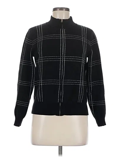 Pre-owned Indigo Rose Fleece Jacket In Black