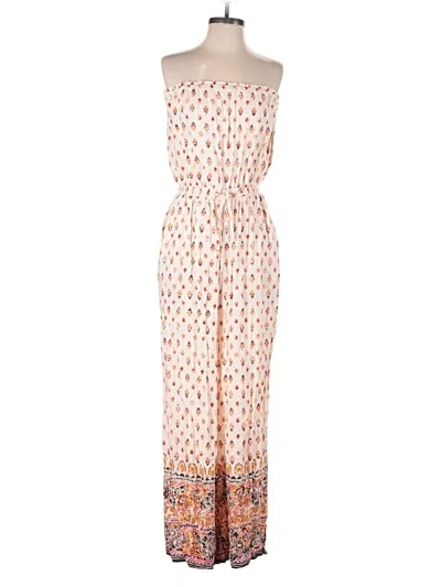 Pre-owned Indigo Rose Jumpsuit In Ivory