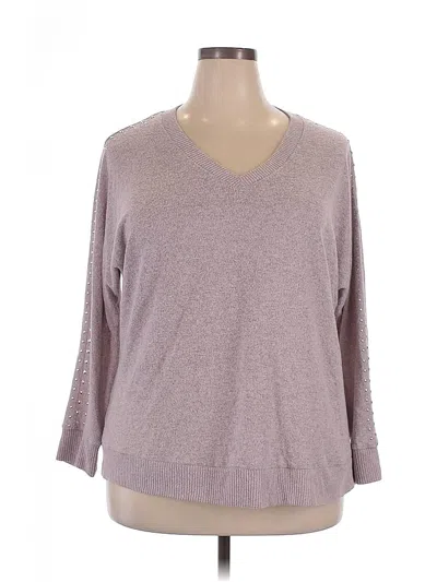 Pre-owned Indigo Rose Pullover Sweater In Gray