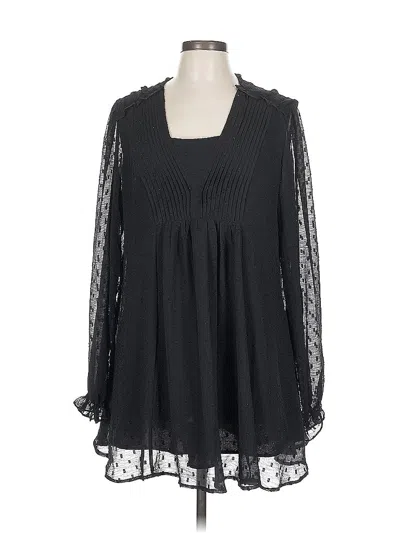 Pre-owned Indigo Soul Casual Dress In Black