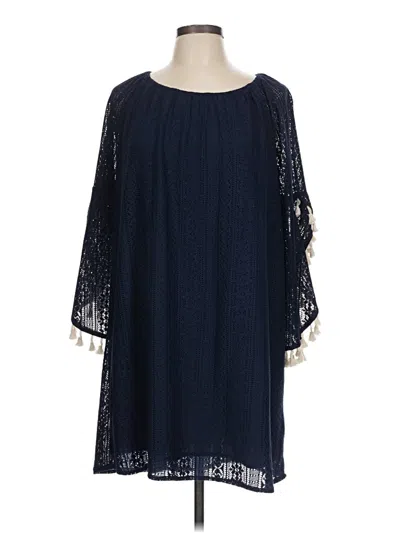 Pre-owned Indigo Soul Casual Dress In Blue