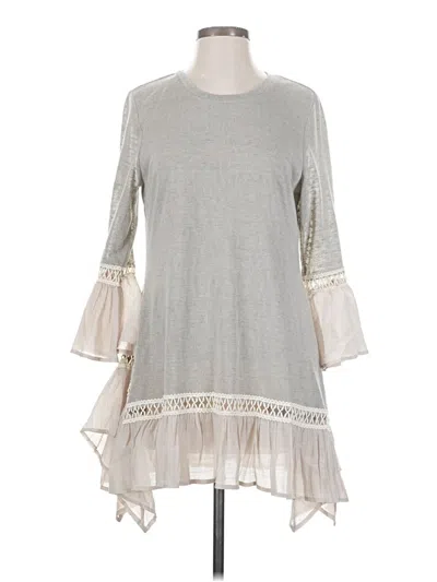 Pre-owned Indigo Soul Casual Dress In Gray