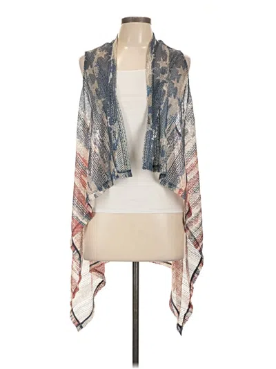 Pre-owned Indigo Soul Kimono In Gray