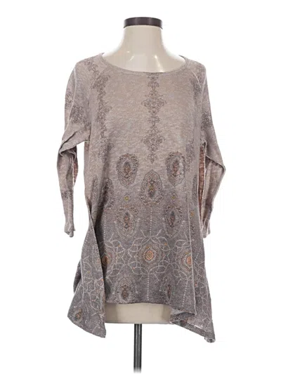 Pre-owned Indigo Soul Pullover Sweater In Gray