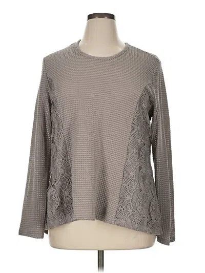 Pre-owned Indigo Soul Pullover Sweater In Gray