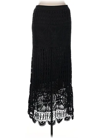 Pre-owned Indigo Thread Co. Casual Skirt In Black