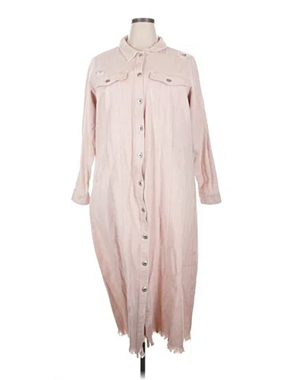 Pre-owned Indigo Thread Co. Trenchcoat In Pink