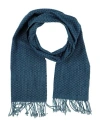 Indigo Woman Scarf Blue Size - Cotton In Blue