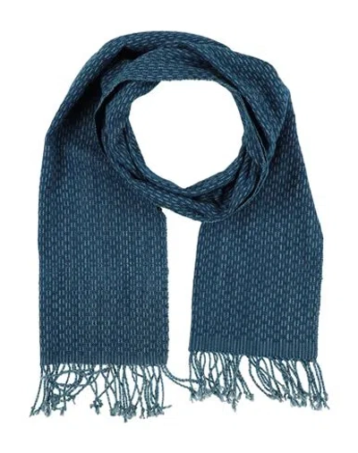 Indigo Woman Scarf Blue Size - Cotton