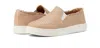 Indigo Women's Kicky Slip-on Woven Sneaker In Nude