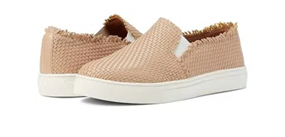 Indigo Women's Kicky Slip-on Woven Sneaker In Nude
