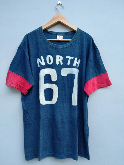 Pre-owned Indigo X R Vintage Blue Faded Indigo Drive North 67 In Multicolor