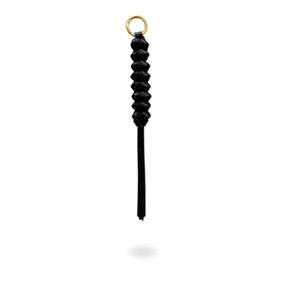 Indigolush Men's Black The Knot Charm