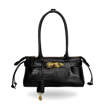 Indigolush Women's Black The East West Gilded Lure