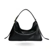 Indigolush Women's Hobo Muse Black Smooth Leather One Hand