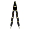 Indigolush Women's Quimera Leather Strap Black Gold