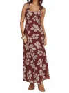 Indikah Kauai Maxi Dress In Brown