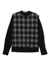 Individual Sentiments Checked Long-sleeved Shirt In Gray