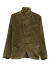 Individual Sentiments Corduroy Jacket In Green