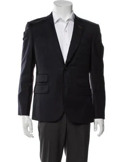 Pre-owned Indochino Blazer In Blue