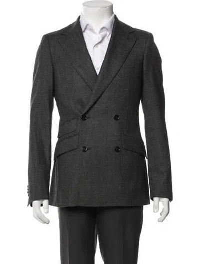 Pre-owned Indochino Blazer Wool Two-piece Blazer In Gray