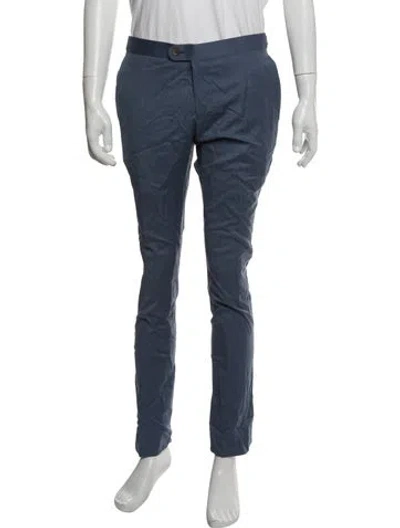 Pre-owned Indochino Dress Pants In Blue
