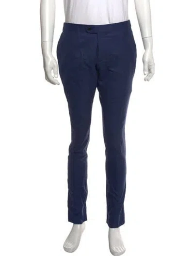 Pre-owned Indochino Dress Pants In Blue