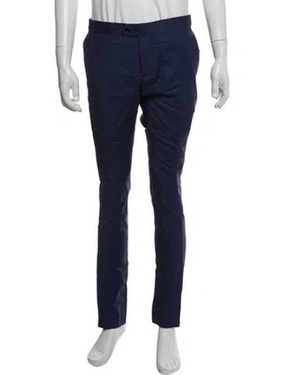 Pre-owned Indochino Dress Pants In Blue