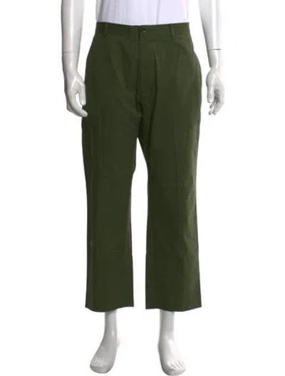 Pre-owned Indochino Dress Pants In Green