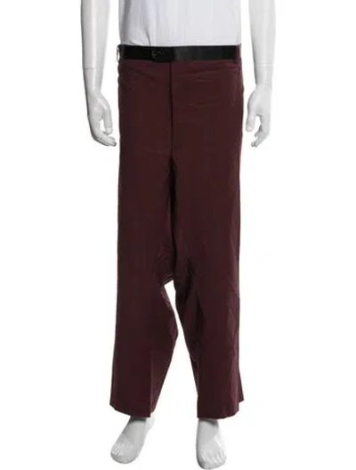 Pre-owned Indochino Dress Pants W/ Tags In Burgundy