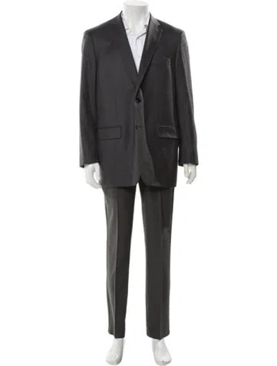 Pre-owned Indochino Wool Blazer In Gray