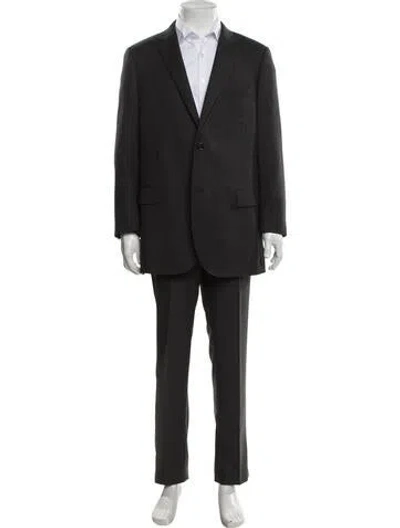 Pre-owned Indochino Wool Blazer In Grey